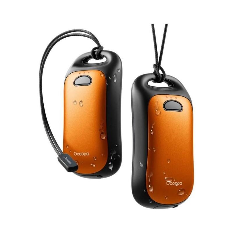 Ocoopa Ut4 Urban Calentador Electrónico De Manos 2× 3000 Mah Naranja