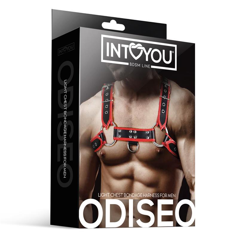 Odiseo Arnés Masculino Para El Pecho Cuero Vegano