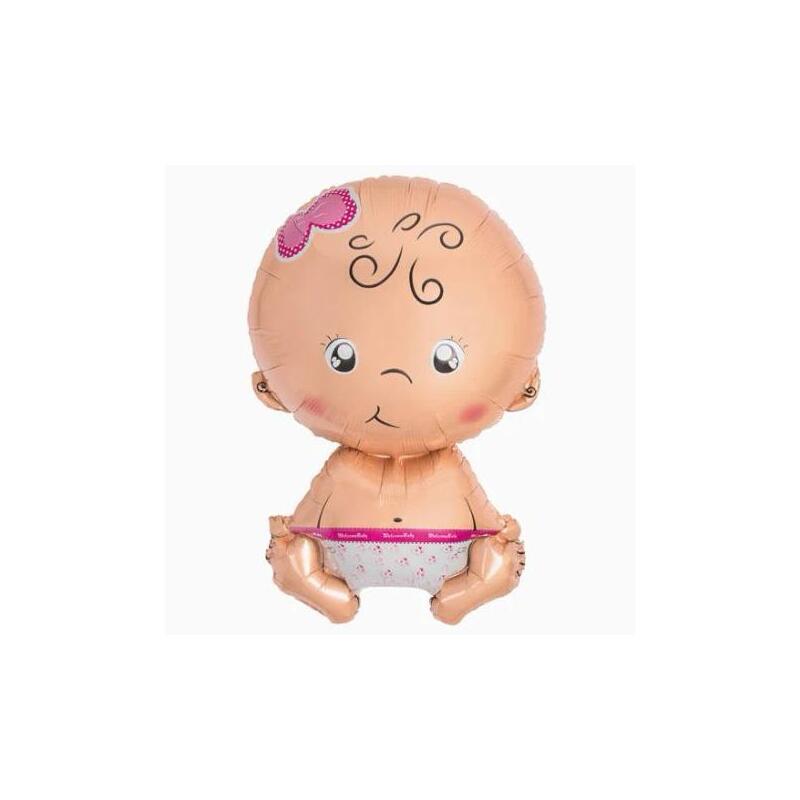 Oh Yeah Globo Baby Girl 71cm-28 Apto Helio Rosa
