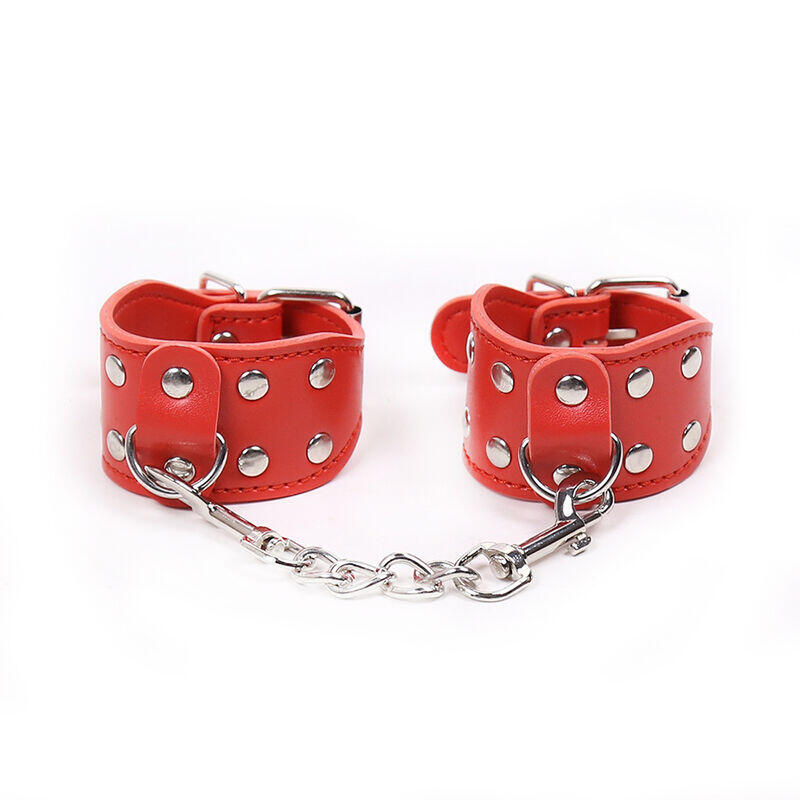Ohmama Fetish - Esposas Ajustables Con Cadena Metalica