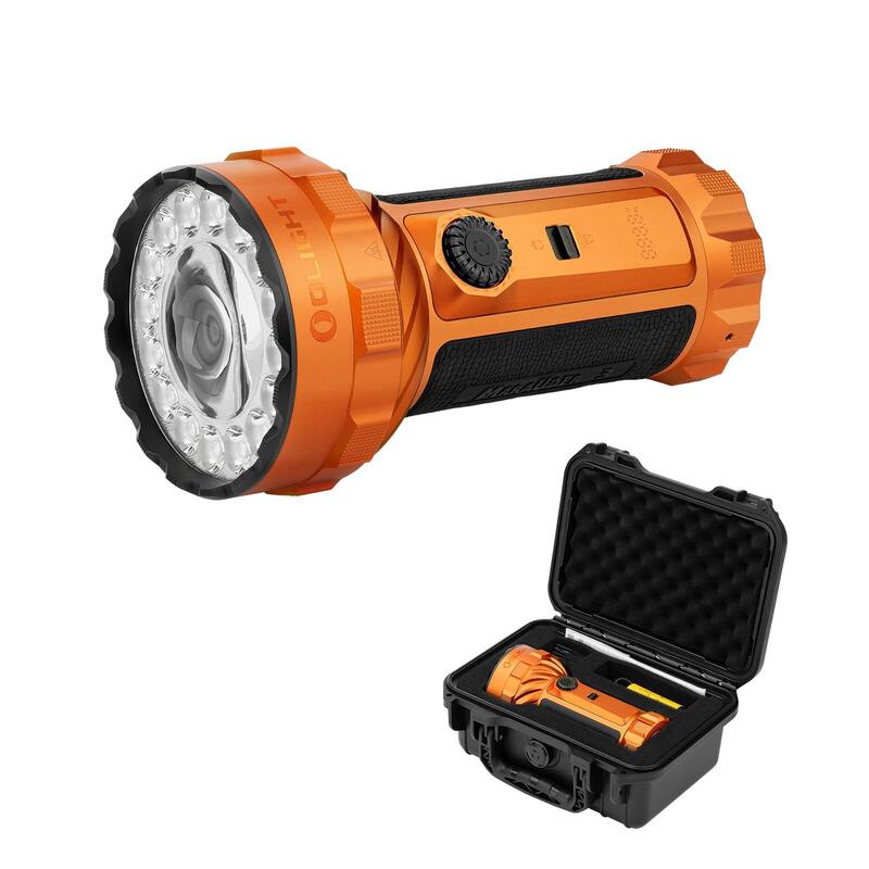 Olight Linterna Marauder 3 Orange Without Power Adapter
