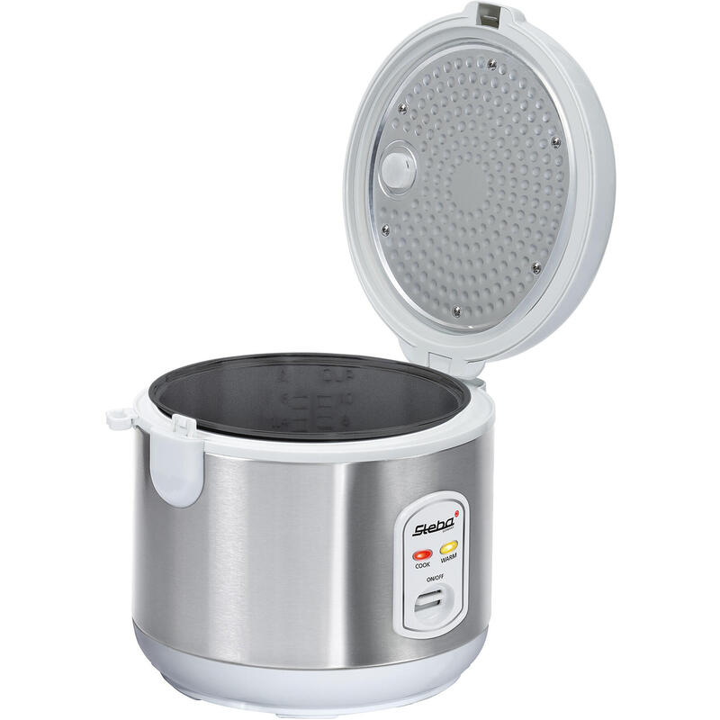 Olla Arrocera Steba Rk 2 Acero Inoxidable/Blanco, 700 W, 3,5 Litros 050200