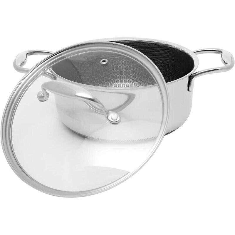 Olla Kohersen Black Cube De 20 Cm Con Tapa