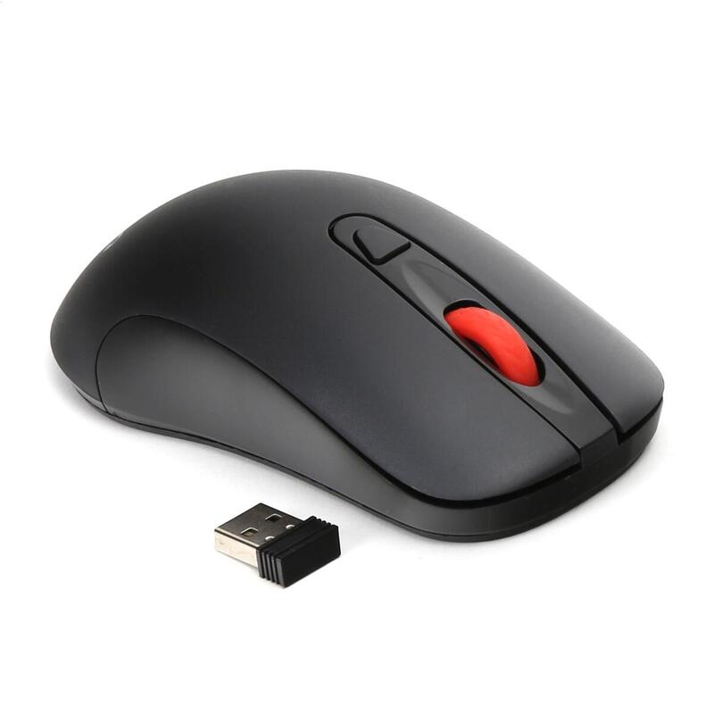 Omega Raton Xl Inalambrico Usb 1000-1200-1600dpi Om0520 Negro