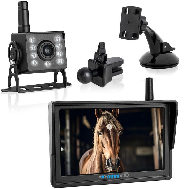 Omnivid Equi-Cam Mit 5 Zoll Monitor