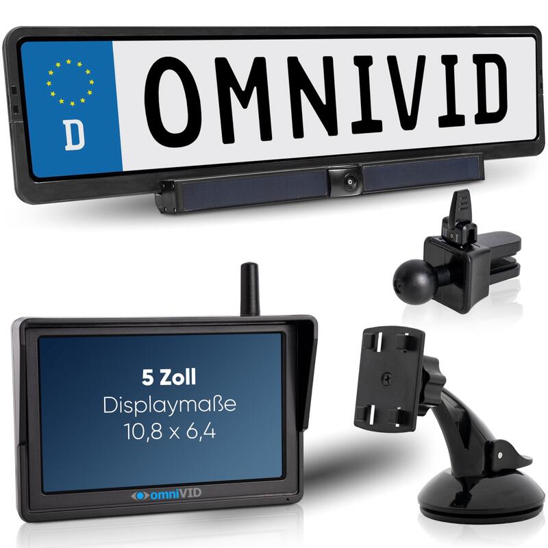 Omnivid Solar5 Kabelloses Solar-RCkfahrvideosystem