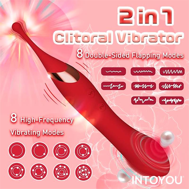 Onax Estimulador Doble Vibrador De Punto Y Doble Pulsación Usb