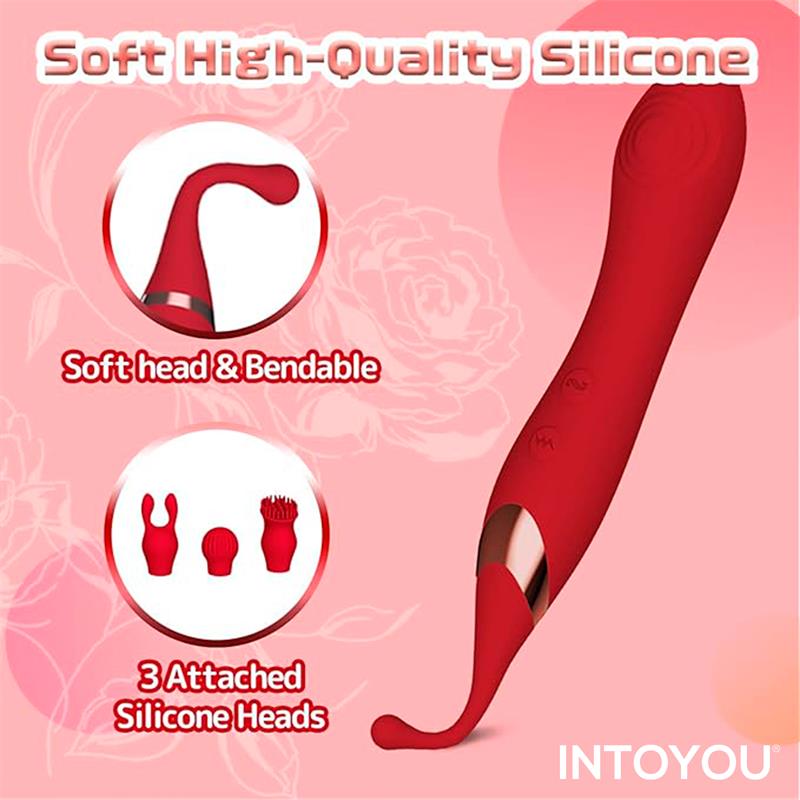Onax Estimulador Doble Vibrador De Punto Y Doble Pulsación Usb