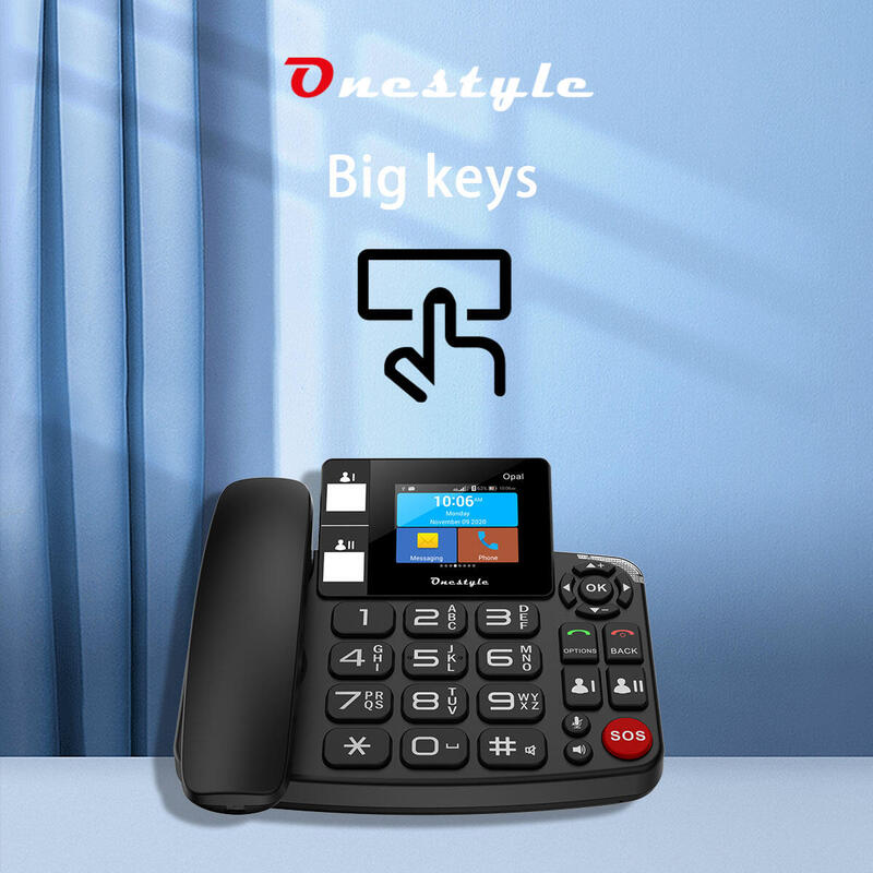 Onestyle Opal, 2g, Sim Desktop Tisch-Mobiltelefon, Negro