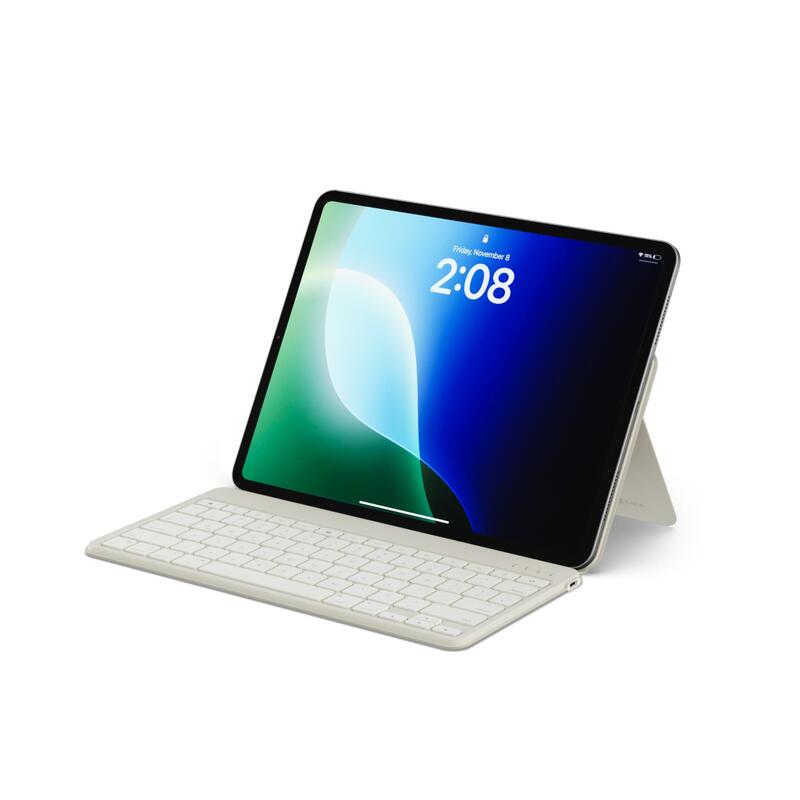 Onthego Teclado Con Stand Para Ipad, Negro, Bluetooth, Alemán