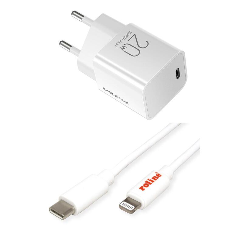 OpladersT 20w, M. Lightning  Usb Kabel, 1,0m, Mfi