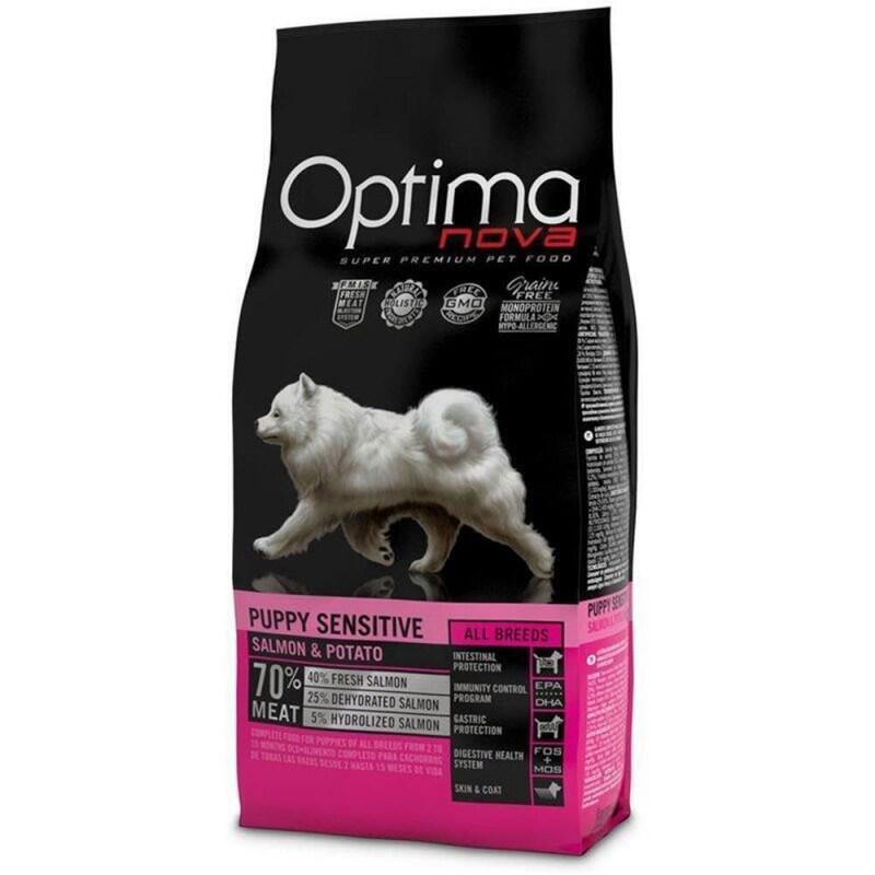 Optimanova Puppy Sensitive Salmon & Potato 12kg