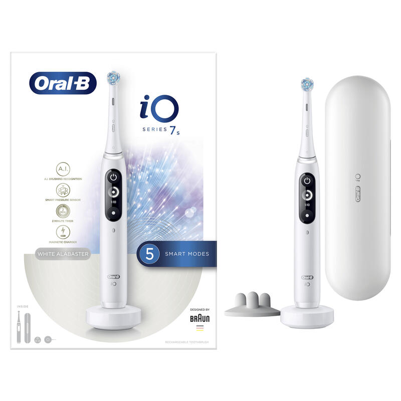 Oral-B Io Series 7s Adulto Cepillo Dental Vibratorio Blanco