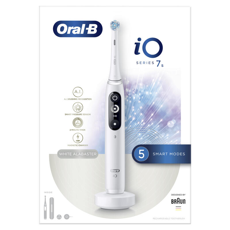 Oral-B Io Series 7s Adulto Cepillo Dental Vibratorio Blanco