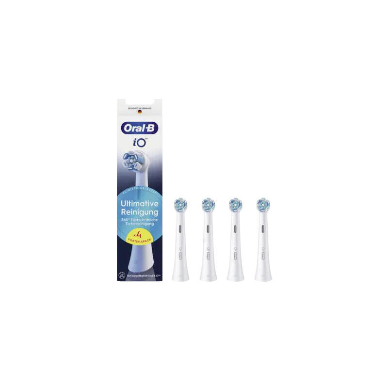 Oral-B Oral-B Io Ultimate Limpieza 4er, Recorte De Cepillo Blanco 8700216195034