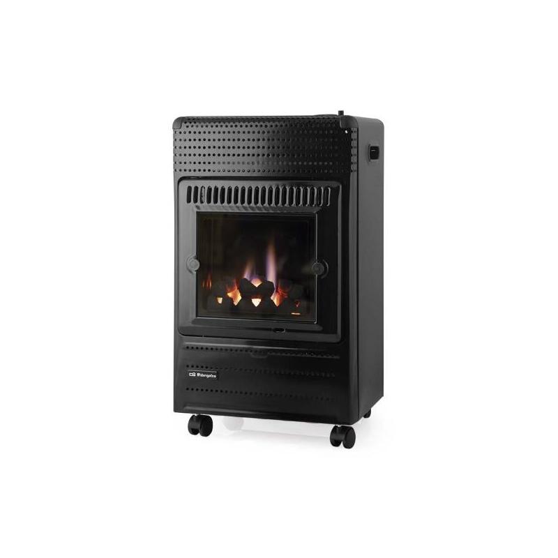 Orbegozo Hbf 95 N Estufa De Llama Azul - Potencia Calorifica De 3500w - Triple Sistema De Seguridad - Clase Energetica