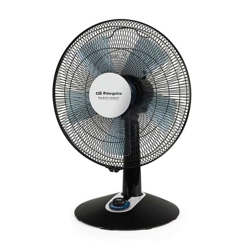 Orbegozo Tf 0149 Ventilador De Sobremesa Elegante Y Potente - Potencia De 60w - 2 Velocidades + Turbo + Silent -