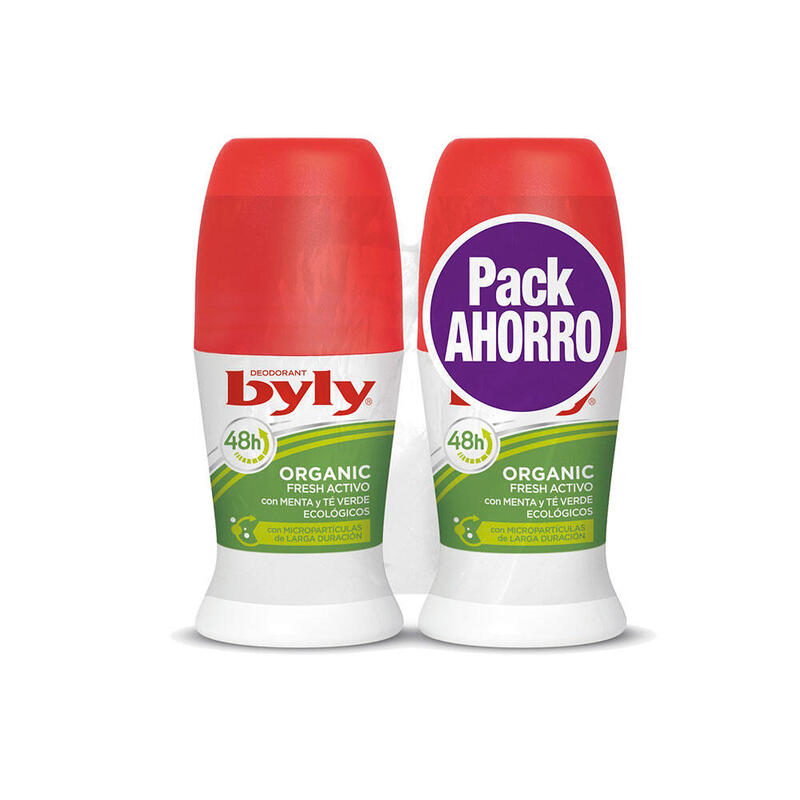Organic Extra Fresh Deo Roll-On Lote 2 X 50 Ml