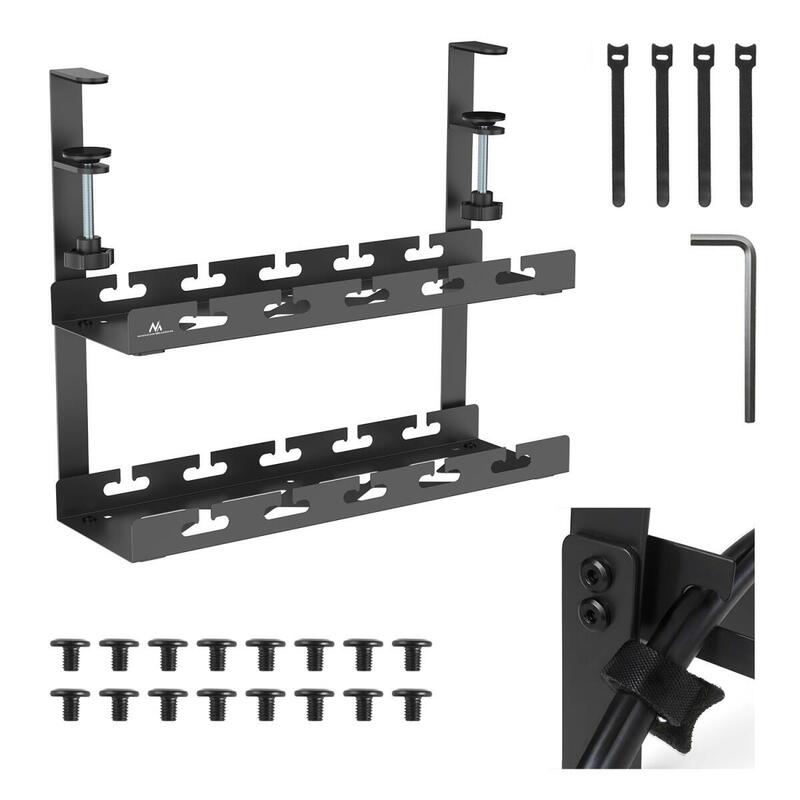 Organizer Bajo Escritorio Para Cables Mc-104 B