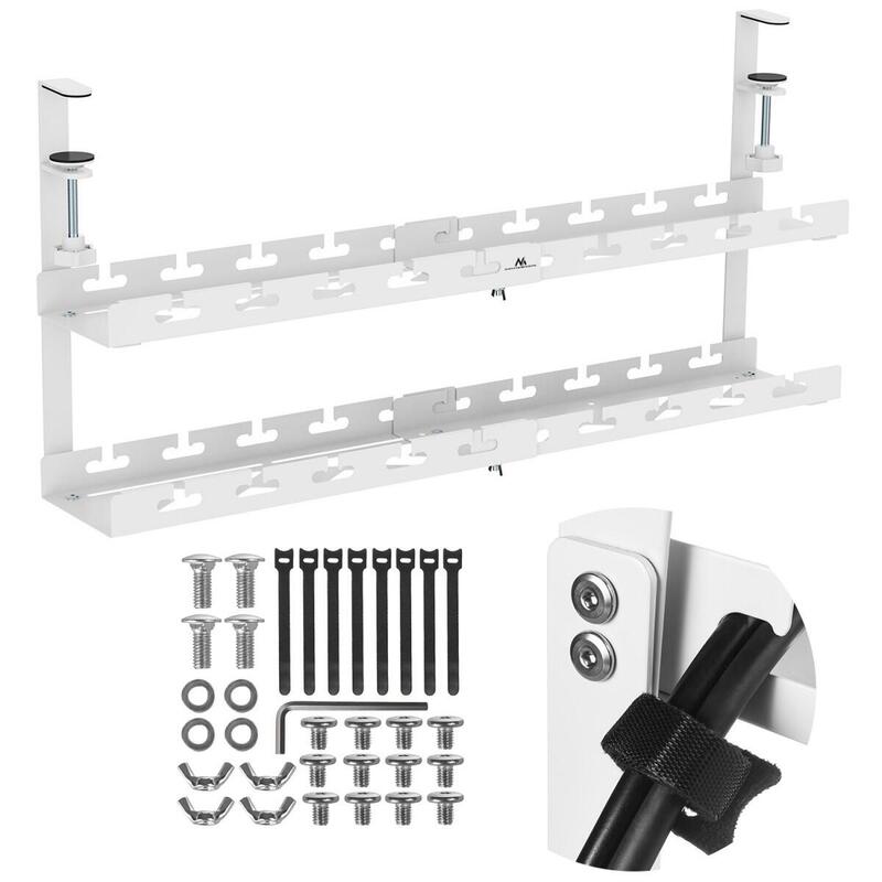 Organizer Podbiurkowy Na Kable Mc-102 W