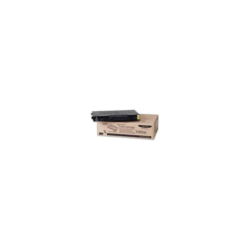 Original Xerox Toner Laser Amarillo 2.000 Paginas Phaser/6100