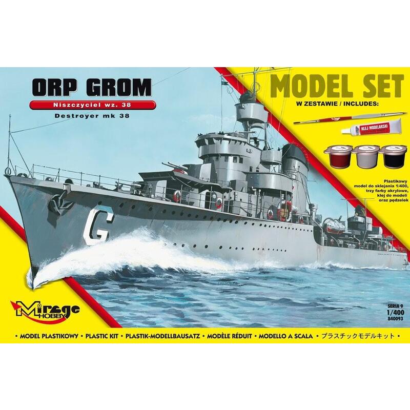 Orp 'Grom' Wz.38 [Polski Niszczyciel Ii Ws]