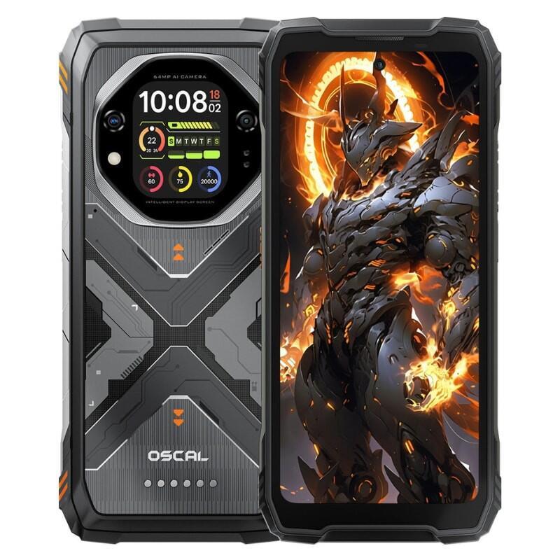 Oscal Tank 1 5g 12gb/256gb Naranja Rugged