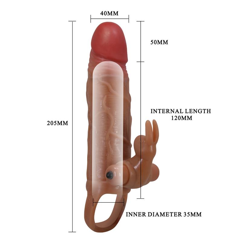 Pretty Love - Osmar Funda Para Pene + Estimulador De Clítoris Con Vibración