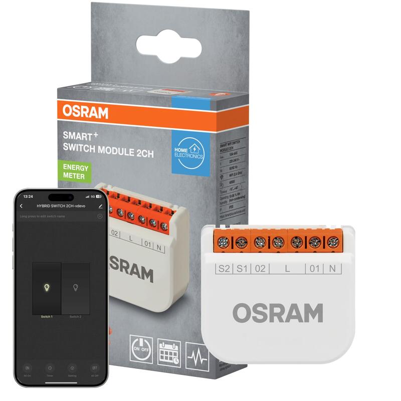 Osram Smart+Wall Switch 2-Gang