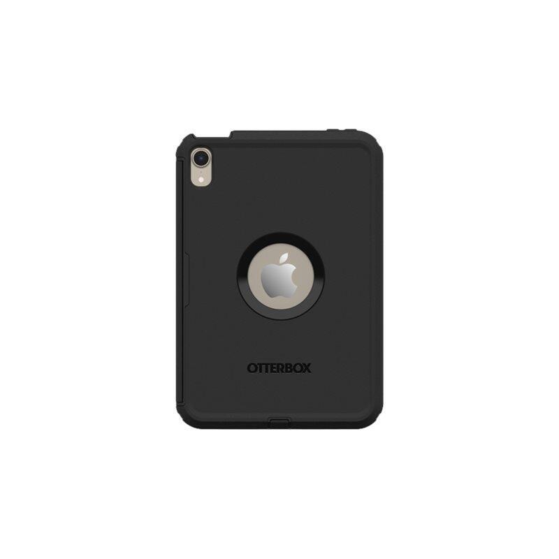 Otterbox Defender Series - Back Cover For Tablet - Shield Stand - Polycarbonate, Synthetic Rubber - Black - For Apple Ipad Mini [6th Generation]