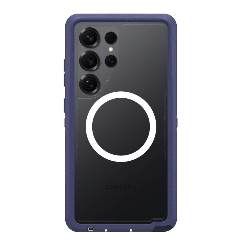 Otterbox Defender Series Xt Carcasa Protectora Carcasa Trasera Para Teléfono Móvil Resistente Caucho Plástico Púrpura Crepúsculo De Denver Para Samsung Galaxy S25 Ultra