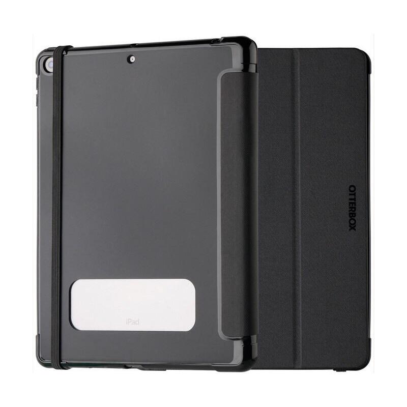 Otterbox React Series Funda Con Tapa Para Tableta Ultradelgado Negro Para Apple 10.2-Inch Ipad (7ª Generación 8ª Generación 9ª Generación)