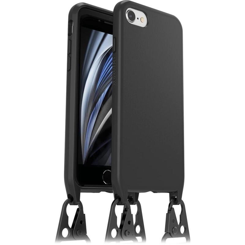 Otterbox React Series Carcasa Trasera Para Teléfono Móvil Resistente A Los Golpes Con Correa Desmontable Negro Para Apple Iphone 7 8 Se (2ª Generación) Se (3rd Generation)