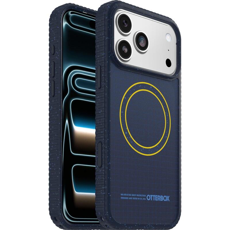 Otterbox Sole Series Carcasa Trasera Para Teléfono Móvil Compatibilidad Con Magsafe Tejido Resistente Real Quiet (Azul) Para Apple Iphone 17 Pro Max