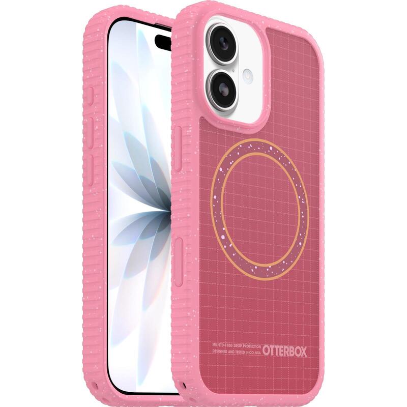 Otterbox Sole Series Carcasa Trasera Para Teléfono Móvil Compatibilidad Con Magsafe Tejido Resistente Xtra Hot (Rosa) Para Apple Iphone 17