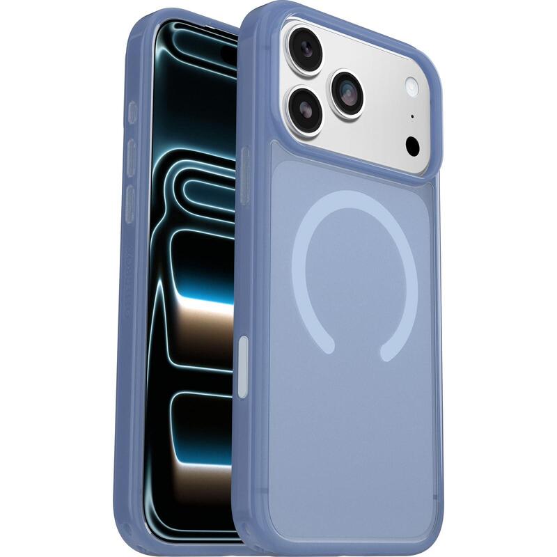 Otterbox Symmetry Clear Magsafe Camera Control Iphone 17 Pro Max Silver Glade - Blue