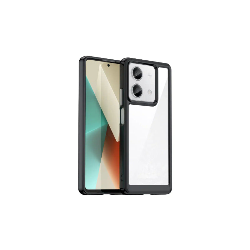 Outer Space Case With Gel Frame - Xiaomi Redmi Note 13 Pro - Black