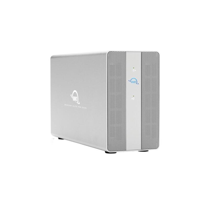 Owc Mercury Elite Pro Dual Mit 3-Port Usb Hub, Laufwerksgehäuse Owcmedch7t00