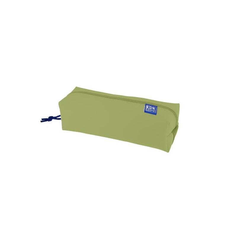 Oxford Kangoo Live And Go Estuche Cuadrado Grande - Goma Elastica Para Cuadernos - Verde
