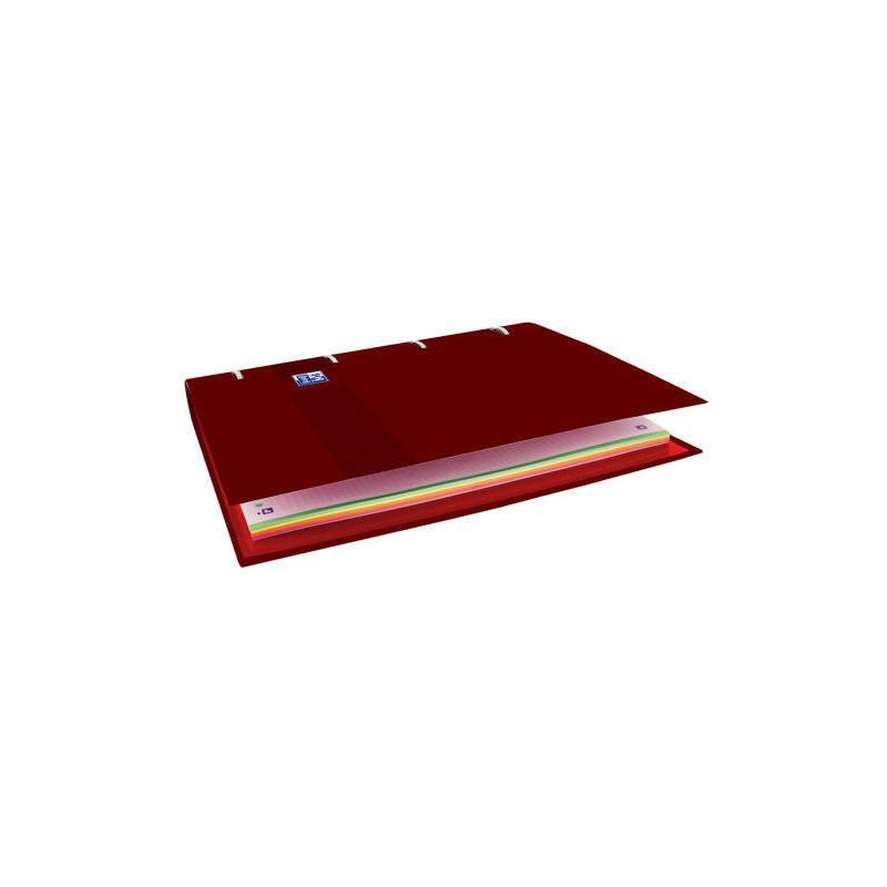 Oxford & You Carpeta 4 Anillas 35mm Europeanbinder A4+ T/Extradura C/Recambio 5x5 C/Surtidos Neutros