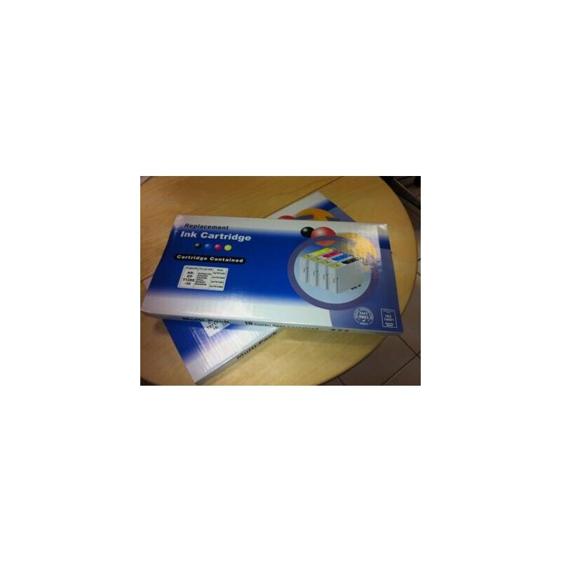 Pack 10 Cartucho Compatible T01631 - 1632 - 1633 - 1634 (4x Negro+6 Color)