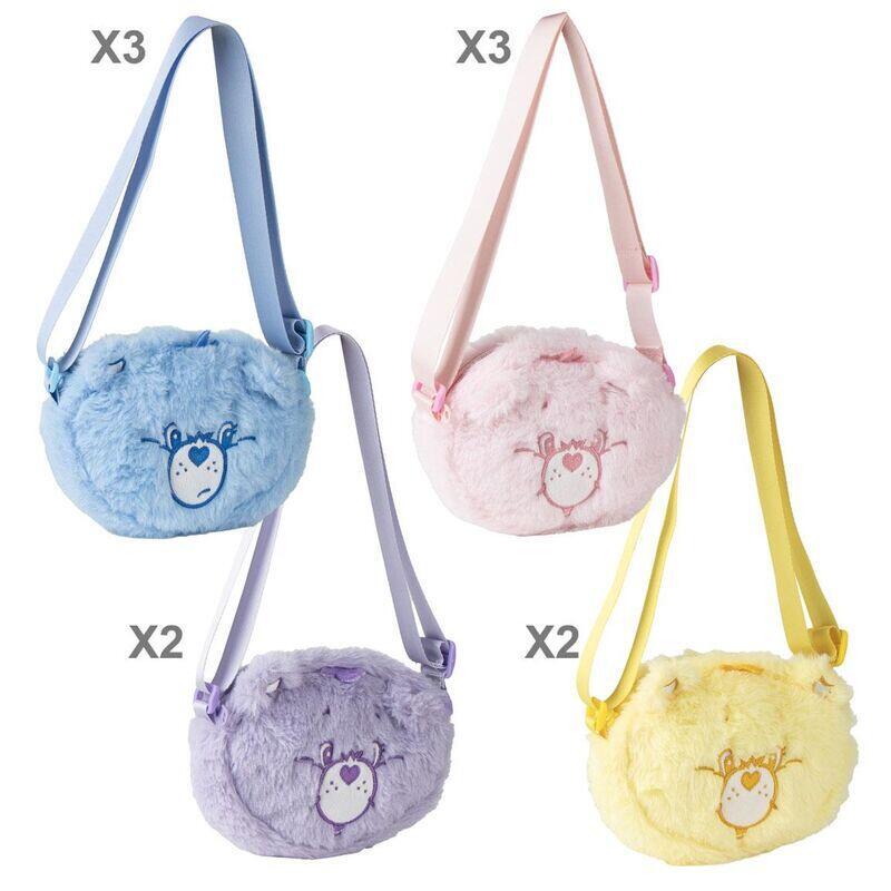 Pack De 10 Unidades - Bolso Peluche Osos Amorosos Surtido