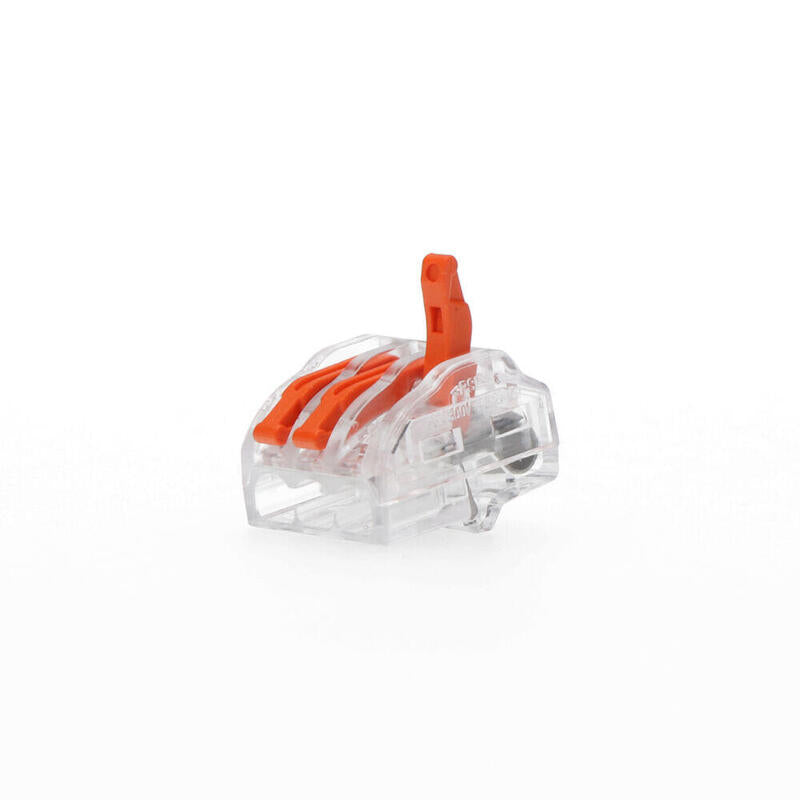 Pack De 10 Unidades - Conector Empalme 3 Tomas De 0,75a 2,5mm