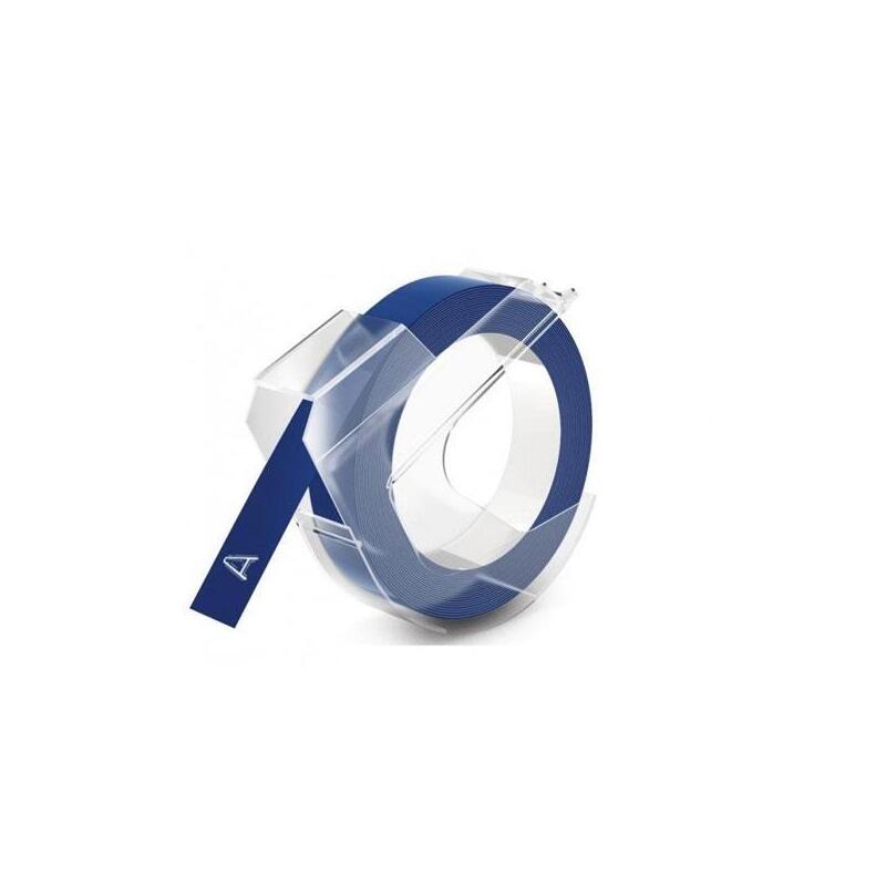 Pack De 10 Unidades Dymo Cinta De Transferencia Térmica Adhesiva Brillante Azul Para Grabar En Relieve 9mmx3m