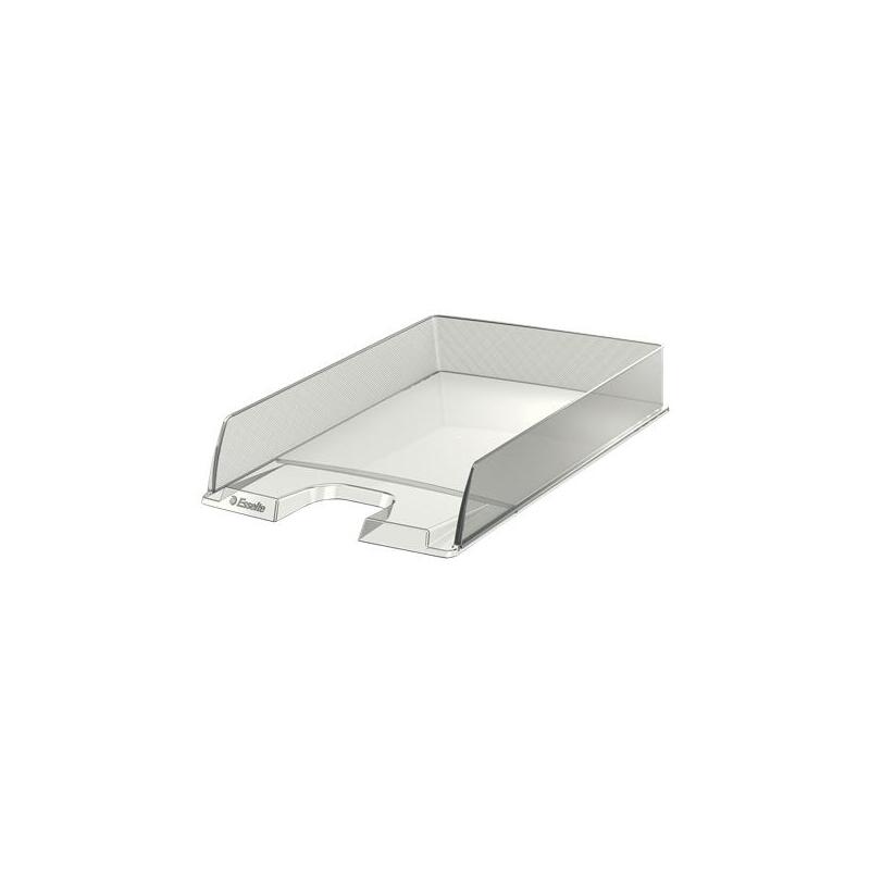 Pack De 10 Unidades Esselte Europost Bandeja Portadocumentos - Plastico Transparente - Formato Vertical - A4 - Color Cristal