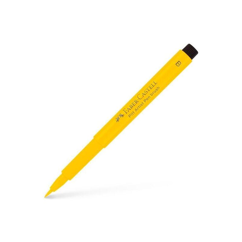 Pack De 10 Unidades Faber Castell Rotulador Pitt Artist Pen Brush Amarillo Cadmio
