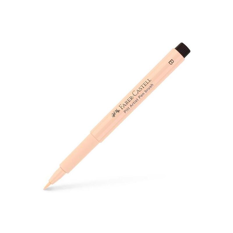Pack De 10 Unidades Faber Castell Rotulador Pitt Artist Pen Brush Punta Pincel Albaricoque