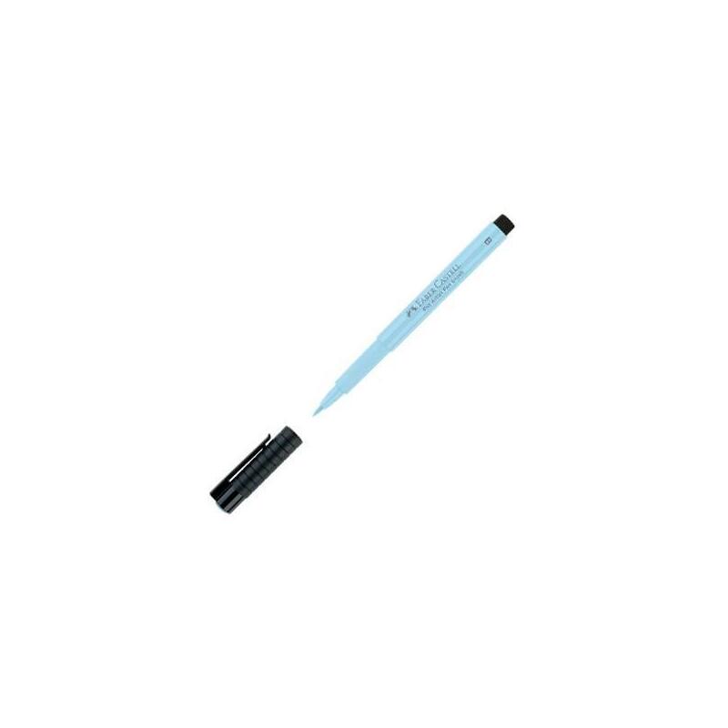 Pack De 10 Unidades Faber Castell Rotulador Pitt Artist Pen Brush Punta Pincel Azul Hielo
