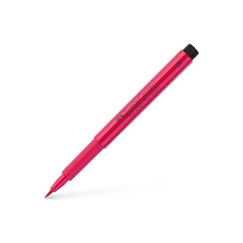 Pack De 10 Unidades Faber Castell Rotulador Pitt Artist Pen Brush Rosa Carmín