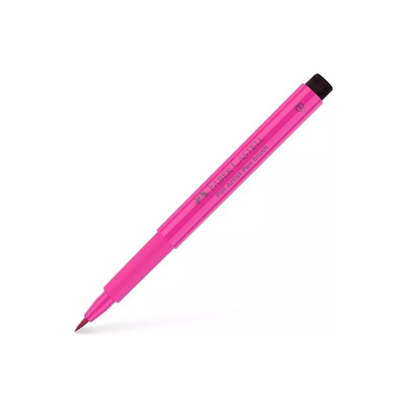 Pack De 10 Unidades Faber Castell Rotulador Pitt Artist Pen Brush Rosa Púrpura Medio